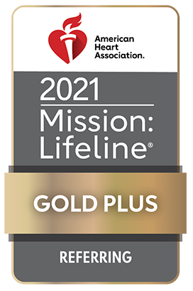 emergency department near rome ny 2021 mission lifeline american heart association logo